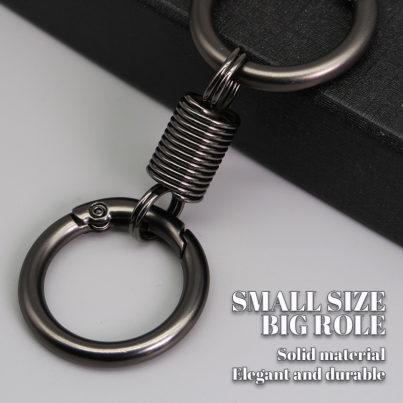 (š„2024Last Day Promotion  - 49% off)Nordic Retro Spring Double Ring Keychain